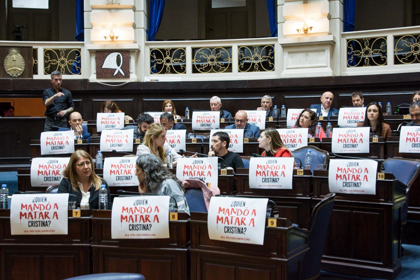 Cristina Kirchner intento de magnicidio La Cámara de Diputados bonaerense repudió la “inacción deliberada
