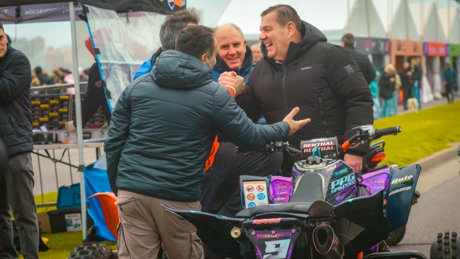 El intendente de Mar del Plata, Guillermo Montenegro, también destacó el Enduro del Invierno 2024.