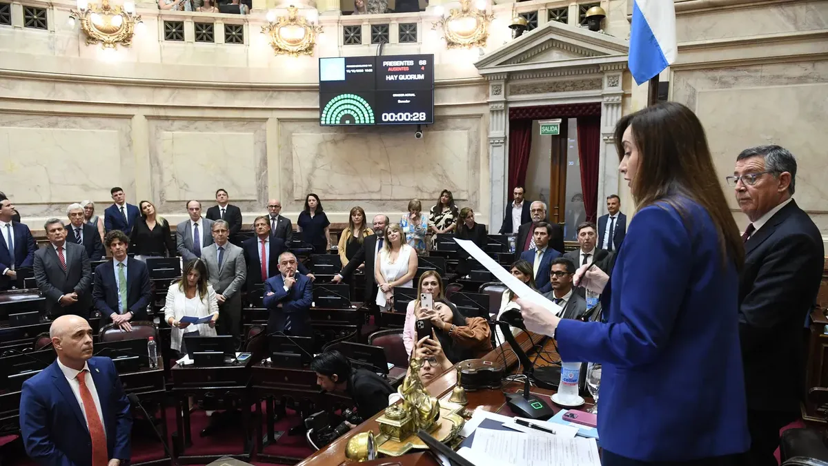 Victoria Villarruel había conseguido una semana de prorroga para conseguir los votos y aprobar el proyecto de Boleta Única.
