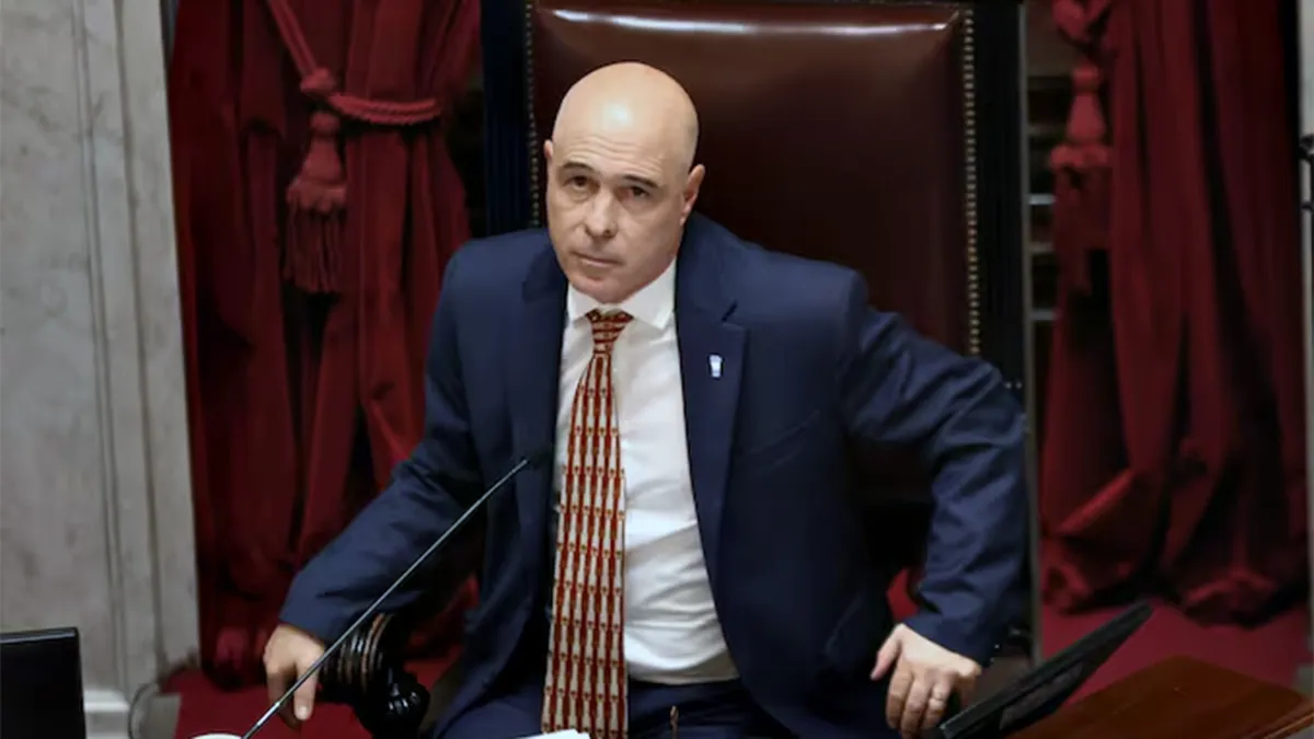 El vicepresidente del Senado, Bartolomé Abdala.