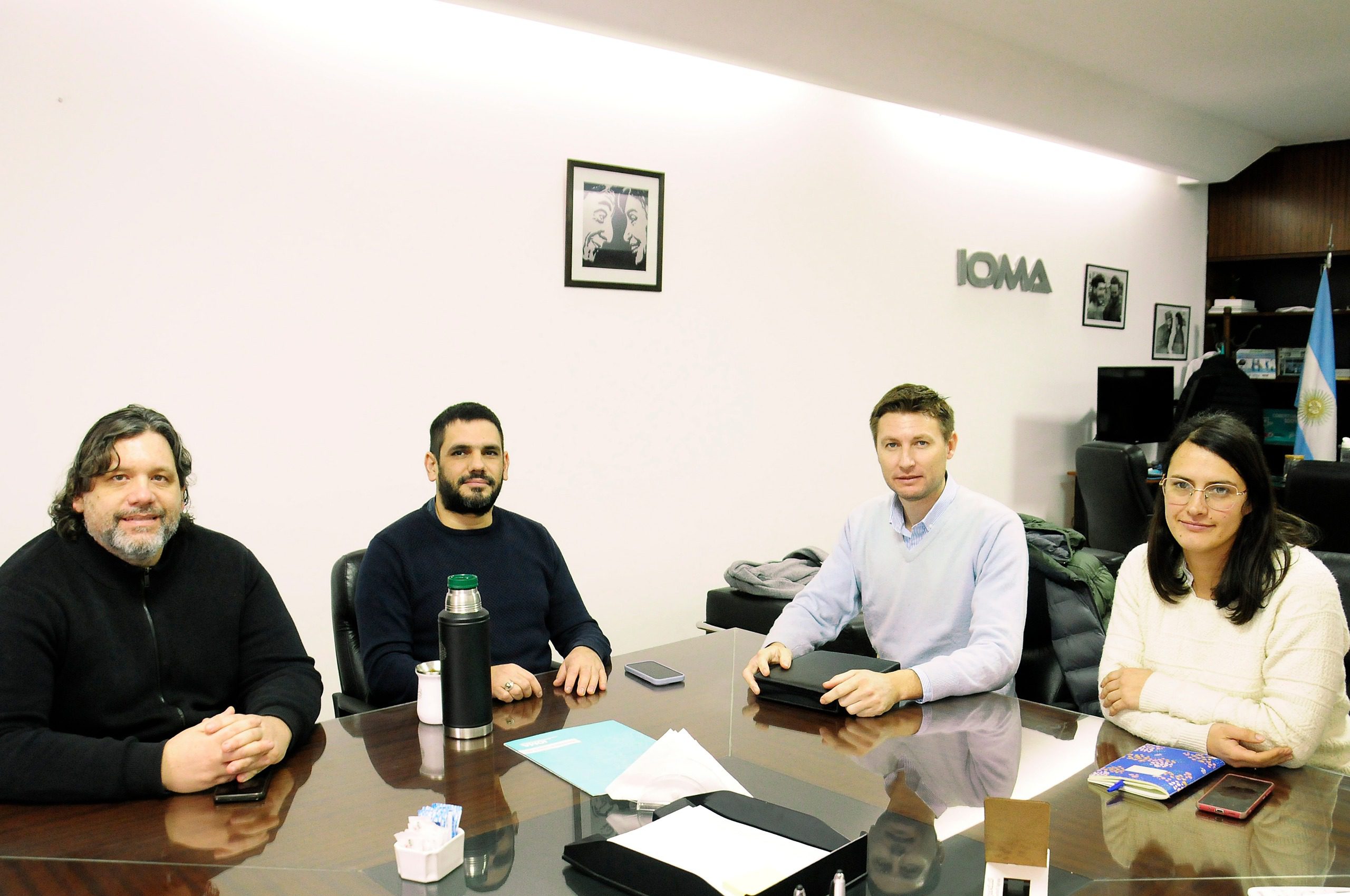 Ferraris firmó un acuerdo con IOMA para el fortalecimiento del Hospital Municipal de Alem.