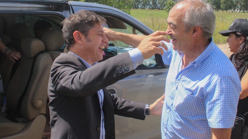 Kicillof se reunirá con el intendente de Tapalqué, Gustavo Cocconi.