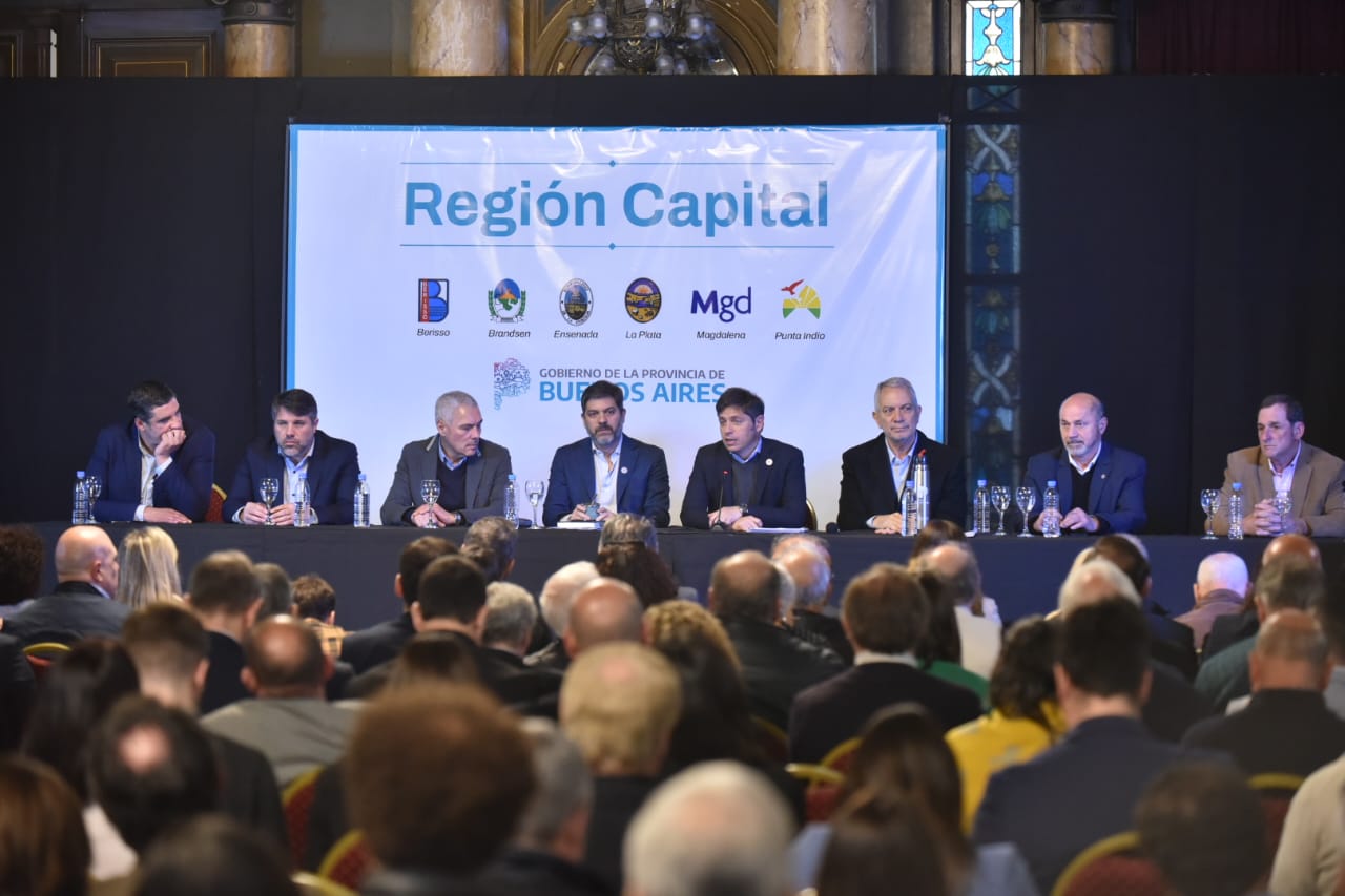 El gobernador Axel Kicillof y los intendentes de la Región Capital pusieron en marcha el Consorcio de Gestión y Desarrollo. El viejo deseo de ampliar la Octava sección.