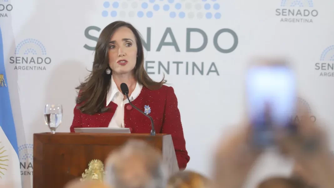 Victoria Villarruel encabeza la jornada 