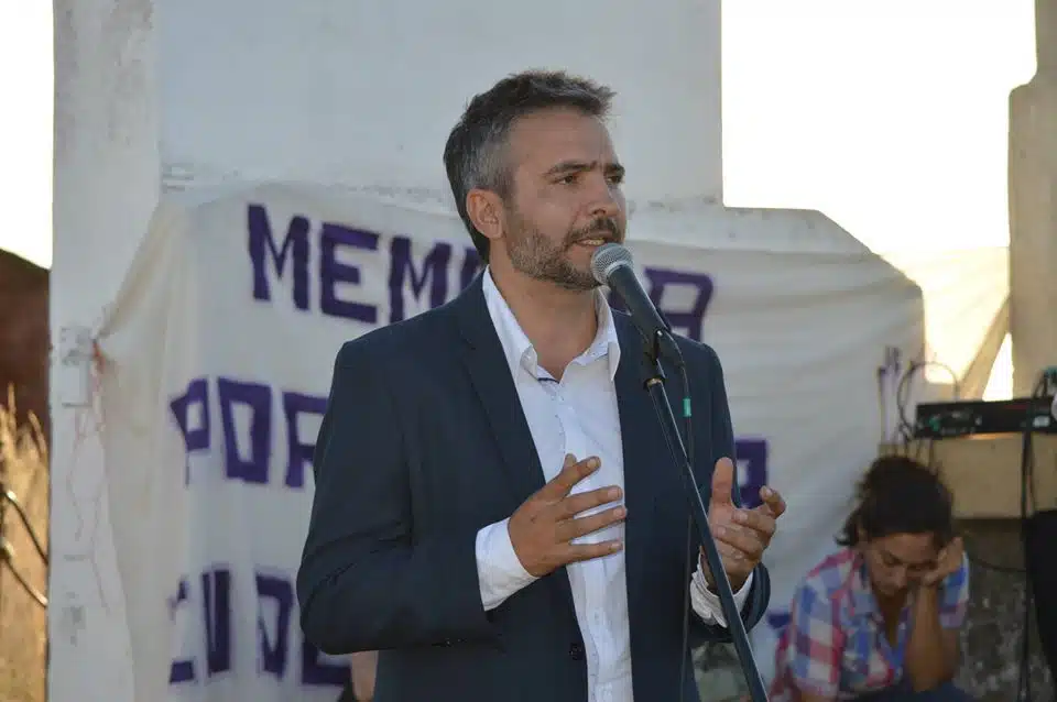 El subsecretario bonaerense de Derechos Humanos, Matías Moreno participará de la histórica marcha de la UES.