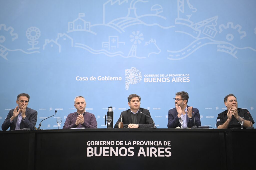 El ministro de Infraestructura, Gabriel Katopodis, ratificó el compromiso del Gobierno bonaerense con la obra pública.