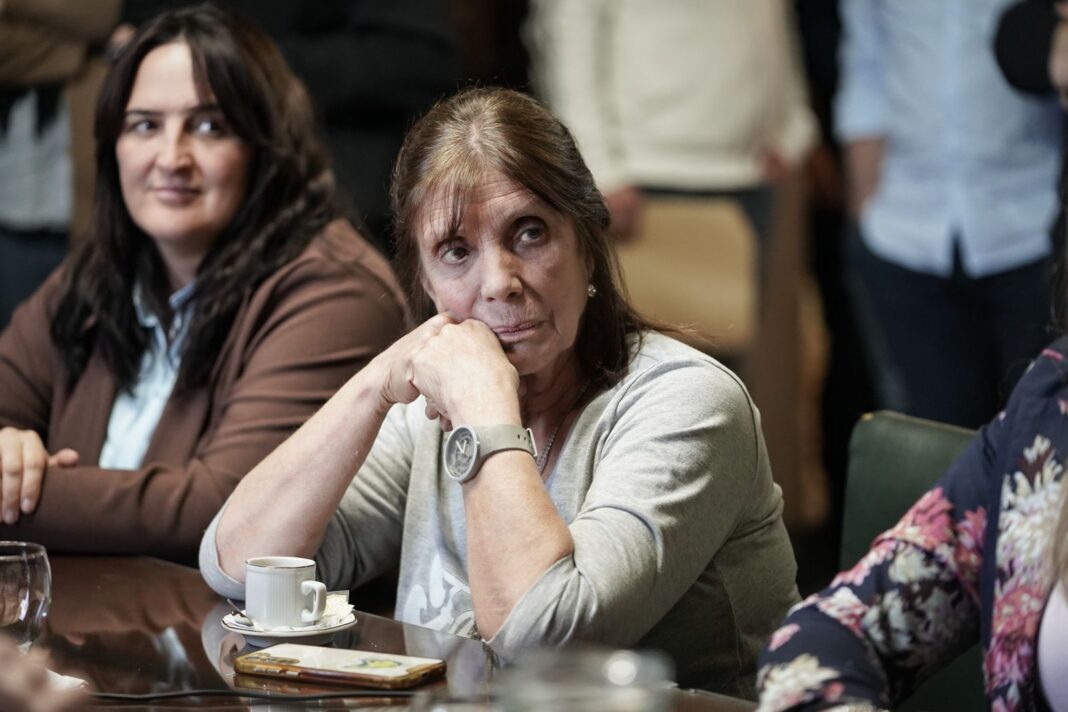 La titular del peronismo en el Senado bonaerense, Teresa García, se hizo eco del proyecto de ley de la oposición para evitar que el Gobernador siga viajando por Aerolíneas Argentinas.