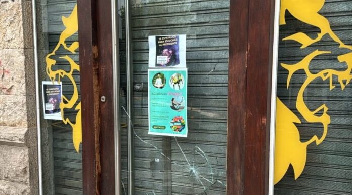 El diputado bonaerense de La Libertad Avanza, Alejandro Carrancio, repudió una nueva vandalización en un local partidario de Mar del Plata.