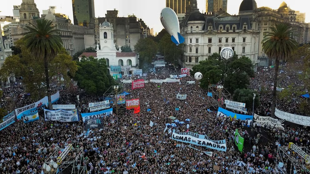 La lectura del documento oficial de la marcha universitaria se realizará a las 17hs.
