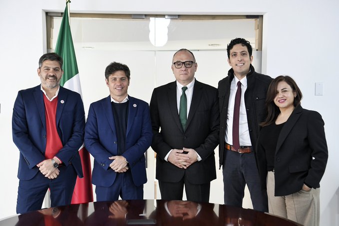 Kicillof firmó convenios con México para el desarrollo del litio.