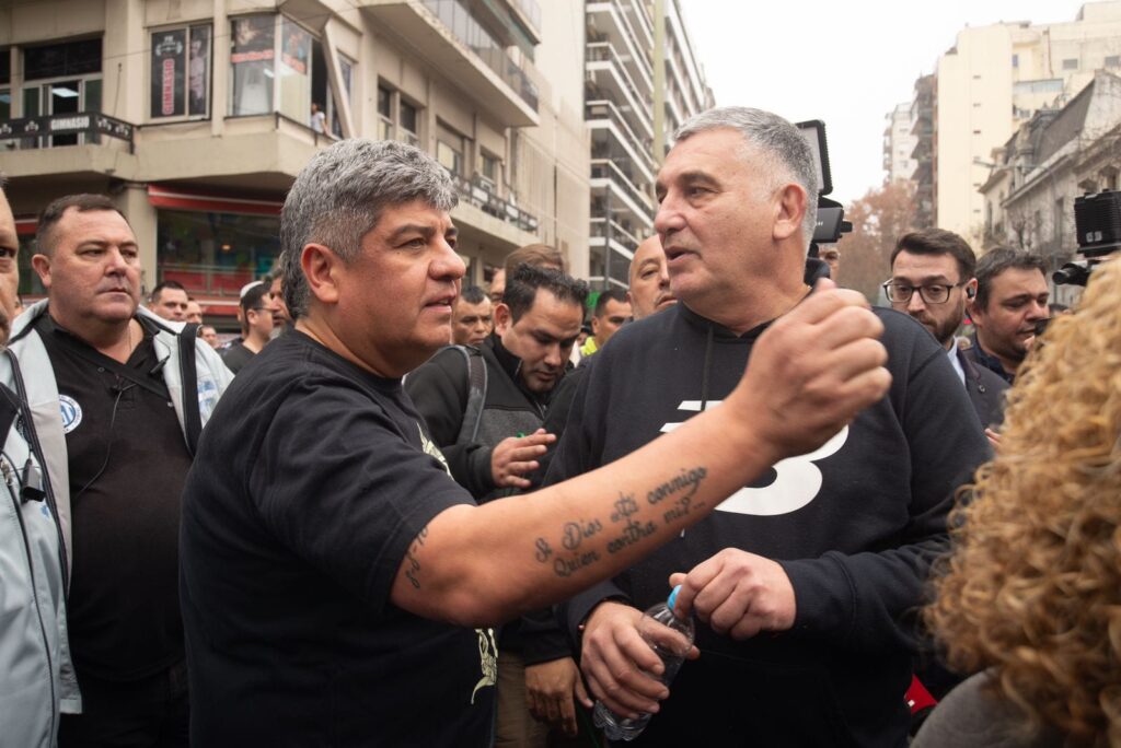 Si bien Manrique fue muy critico con los lideres de la CGT, marcó una diferencia con respecto a Pablo Moyano: "Pablo es al único que respeto, porque tiene conciencia"