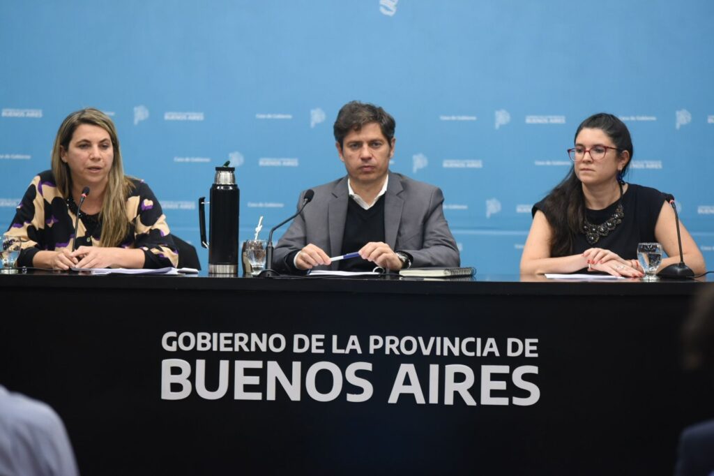 Kicillof, junto a autoridades sanitarias, anunciaron una inversión inédita en la provincia para atender la salud mental.