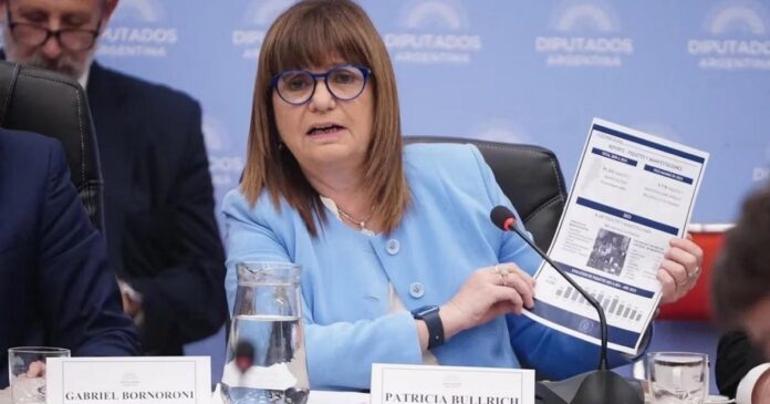 La ministra de Seguridad, Patricia Bullrich, y el titular de la ANSES, Mariano de los Heros, defenderán el Presupuesto 2025 en el Congreso. De Caputo, ni noticia.