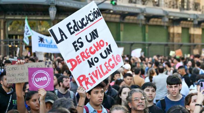 Las universidades nacionales se pliegan al paro nacional de transporte del próximo 30 de octubre para rechazar el desfinanciamiento y las políticas del gobierno de Javier Milei.