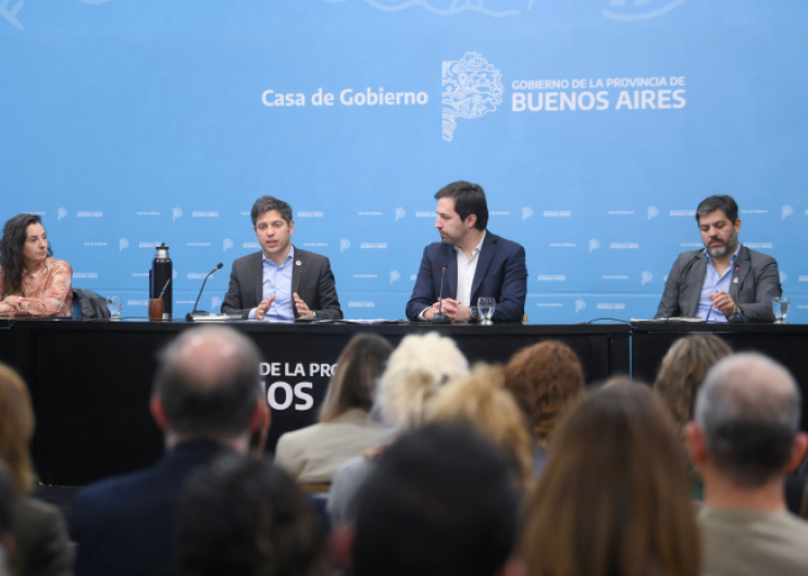 En septiembre, el gobernador Axel Kicillof brindó detalles sobre el plan de prevención contra el dengue.