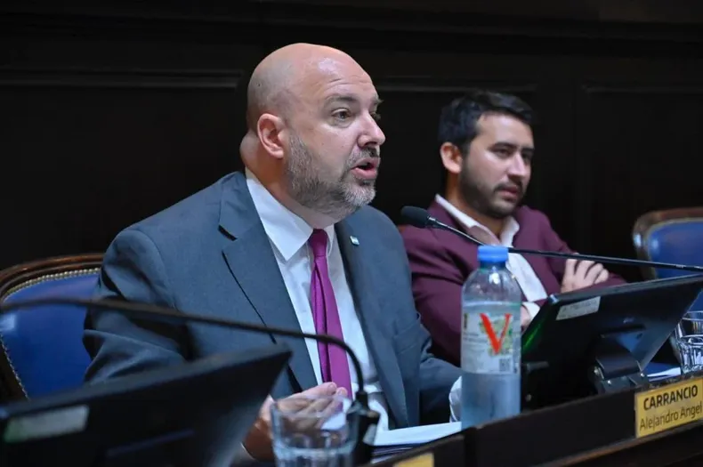 Alejandro Carrancio, vicepresidente de La Libertad Avanza en la provincia de Buenos Aires.