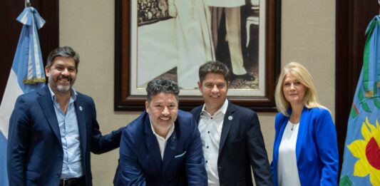El gobernador bonaerense, Axel Kicillof, formalizó con intendentes la creación del Consorcio de Gestión y Desarrollo de la Autopista Presidente Perón con el objetivo de finalizar la obra.