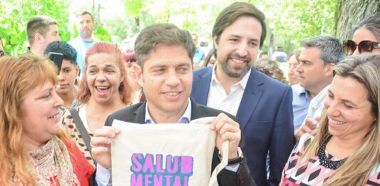 El gobernador bonaerense Axel Kicillof destacó el "cambio de paradigma" para abordar las problemáticas vinculadas a la salud mental.