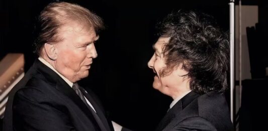 Javier Milei utilizó sus redes sociales para felicitar el triunfo del expresidente norteamericano, Donald Trump en la contienda presidencial de Estados Unidos.