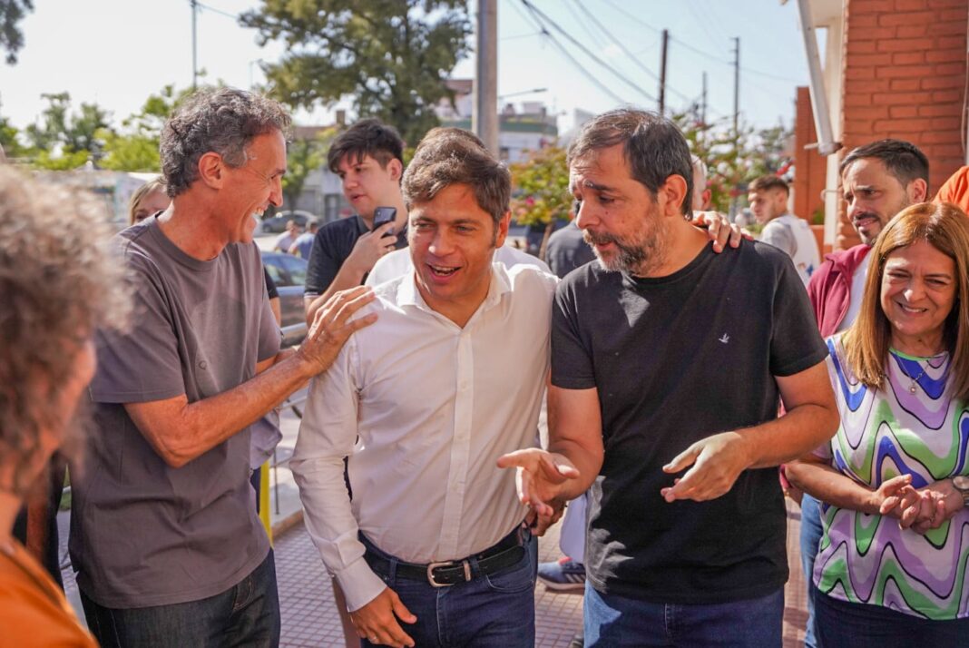 El intendente de San Martín, Fernando Moreira inauguró dos nuevos edificios del Parque Escuela junto al gobernador Axel Kicillof.