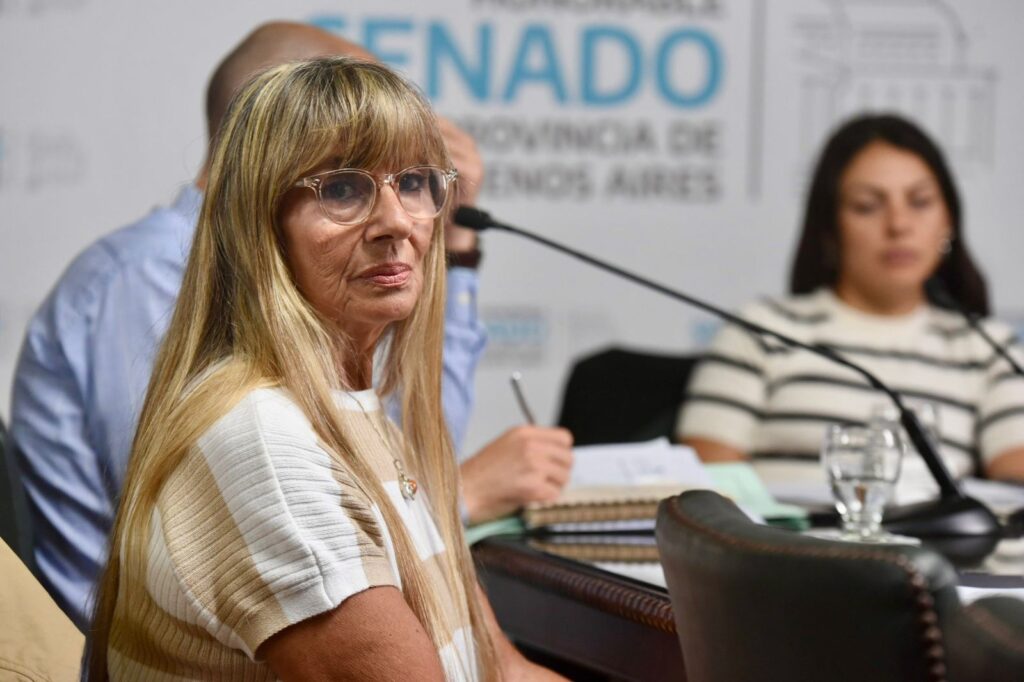 Laura Clark, Rosa Martínez y Sofía Vannelli, presentaron un proyecto para penar la violencia de género digital.