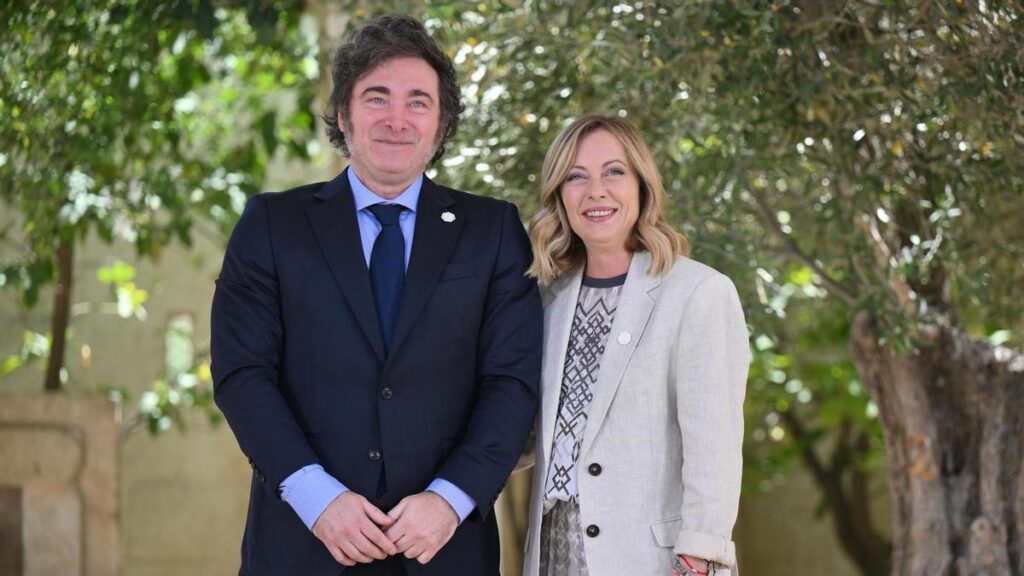 La primera ministra de Italia, Giorgina Meloni, confirmó el viaje a Argentina para reunirse con el presidente, Javier Milei.