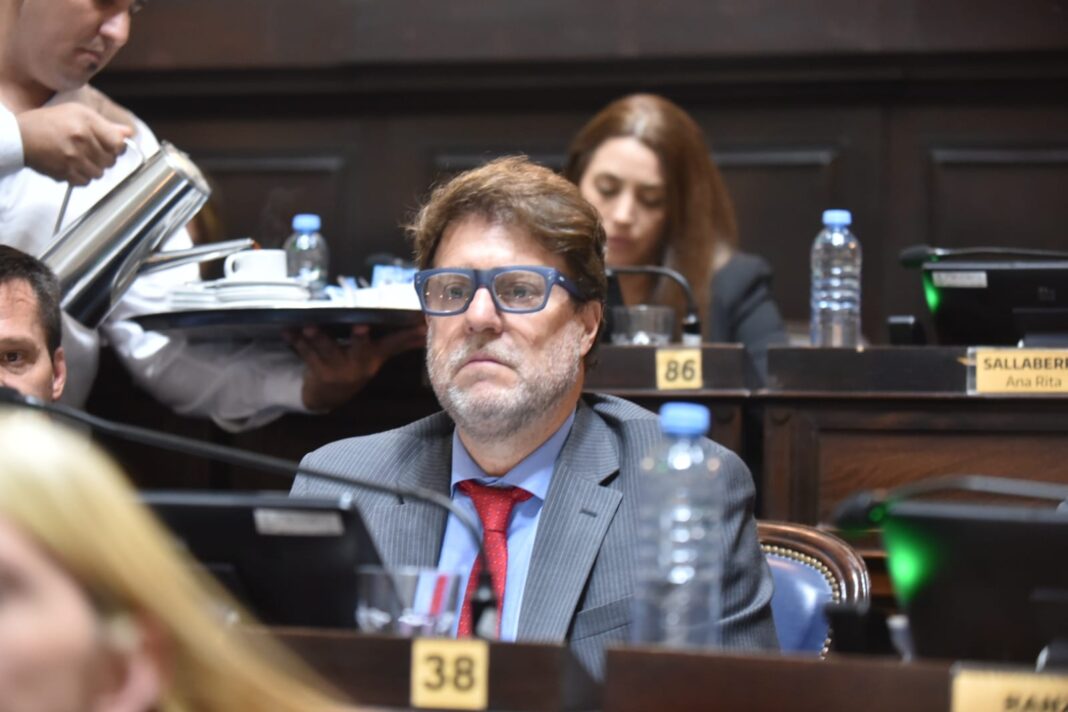 El diputado Diego Garciarena pidió que los legisladores discutan la situación de IOMA en el marco del Presupuesto 2025.