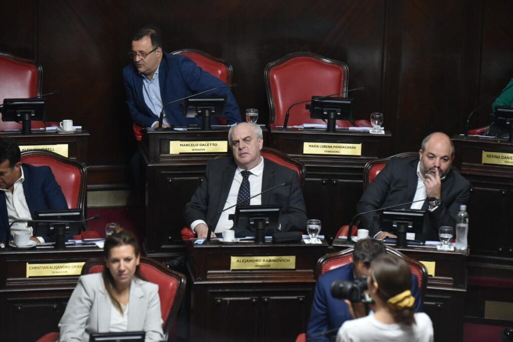 El titular del PRO en el Senado bonaerense, Alejandro Rabinovich, intentó frenar la reforma del Bapro por reglamento. No lo consiguió.