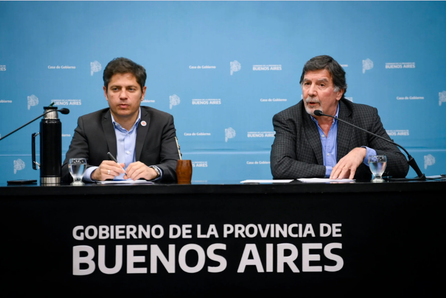 Axel Kicillof, encabezó la inauguración de un jardín Tandil, y arremetió contra el Gobierno de Javier Milei por haber parado la obra pública.