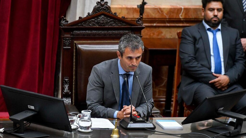 Filtraron audios en el que el titular de la Cámara de Diputados de la Nación, Martín Menem, habría pedido a sus legisladores “pudrir” la sesión.