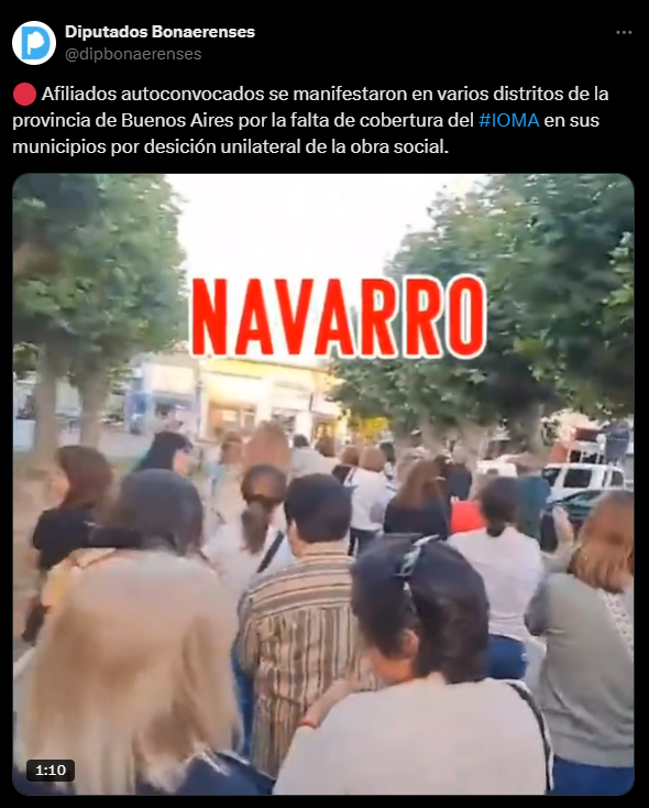 Afiliados de media docena de municipios marcharon en los últimos días por la crisis del IOMA. Además, hay 16 distritos sin cobertura. Una por una, las protestas.