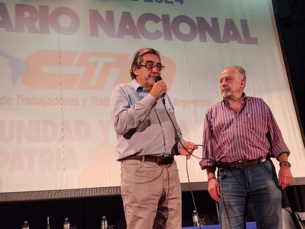 Las autoridades de las dos vertientes de la CTA, Hugo Godoy y Hugo Yasky, encabezarán la movilización del jueves.