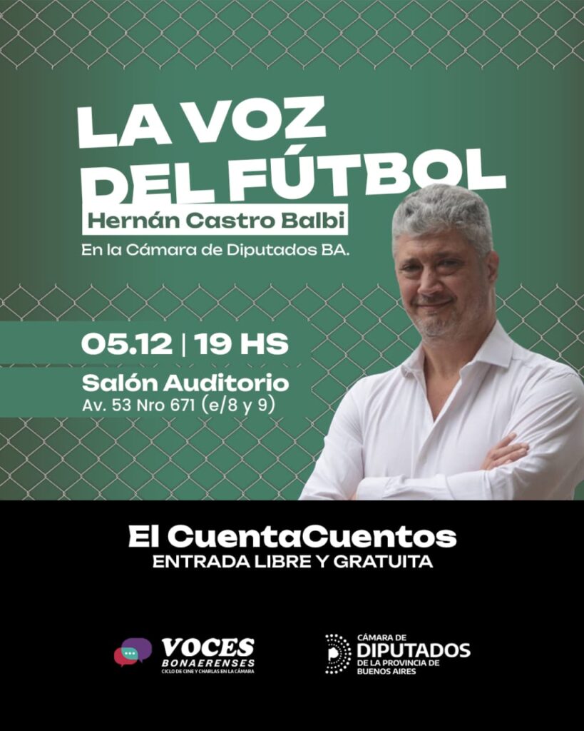El ciclo voces bonaerenses continuará este jueves a partir de las 19 horas con entrada libre y gratuita.