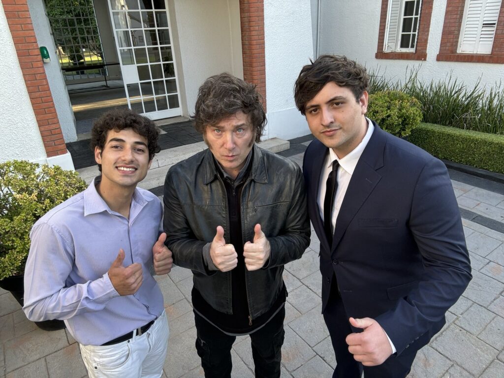 ARCA: el presidente Javier Milei se mostró en contra de fijar impuestos a youtubers e influencers.