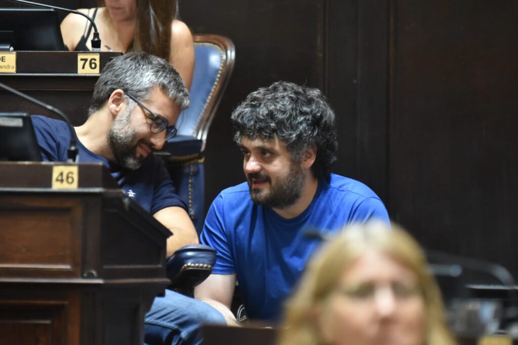 Diputados: el legislador de Unión por la Patria, Facundo Tignanelli.