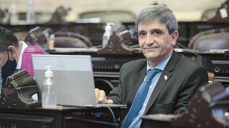 Pablo Yedlin, diputado de Unión por la Patria y titular de la comisión de Salud. 