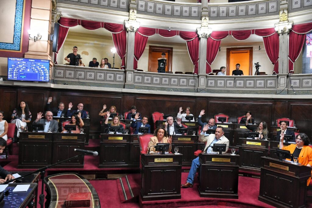 Magario reunió a los jefes de bloque opositores y destrabó la sesión en el Senado bonaerense. Las promesas. 