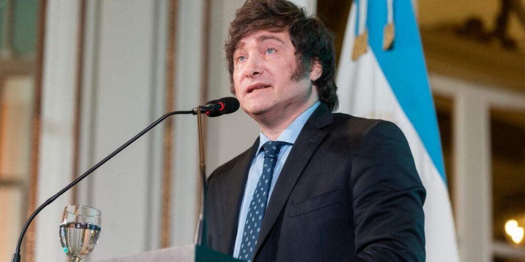 El presidente Javier Miliei recrudeció las tensiones y condicionó una alianza electoral con el PRO.
