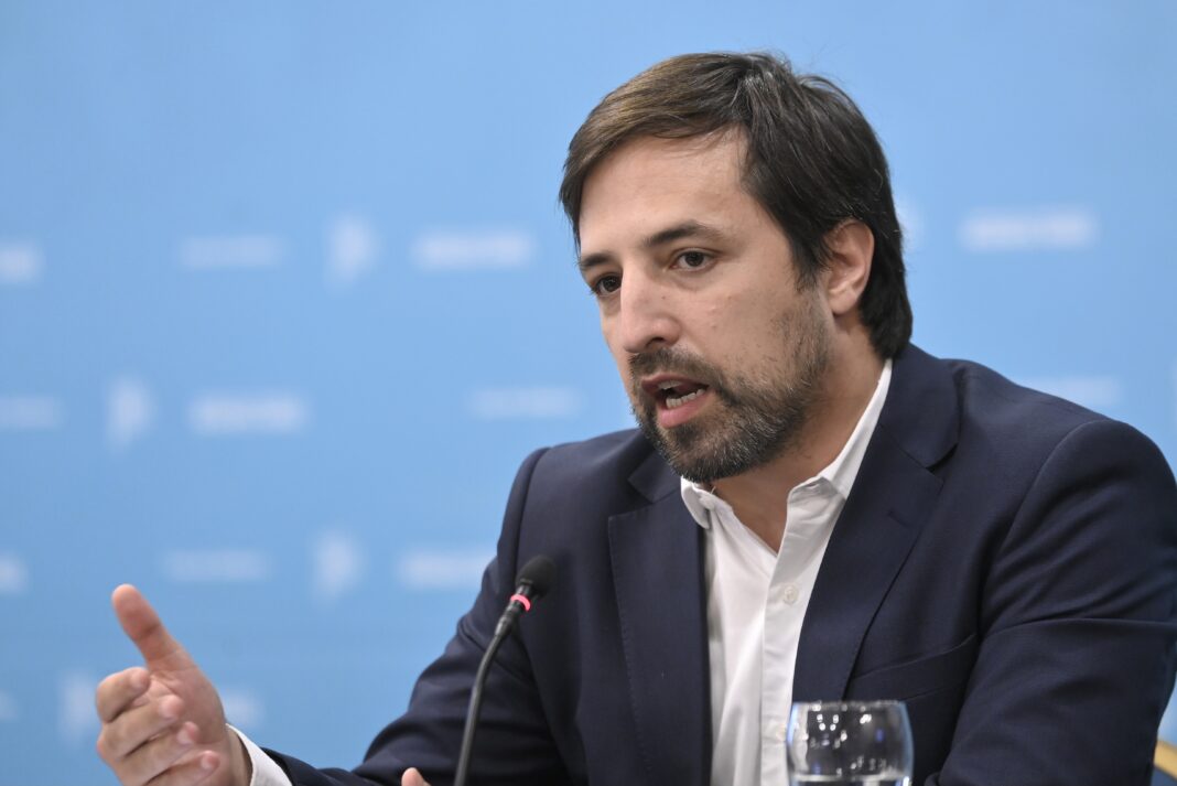 El ministro de Salud bonaerense, Nicolás Kreplak, trató de 