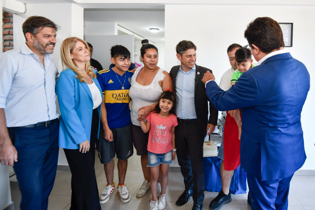 En medio de la rosca por el Presupuesto 2025, Verónica Magario decidió acompañar al gobernador Axel Kicillof a La Matanza.