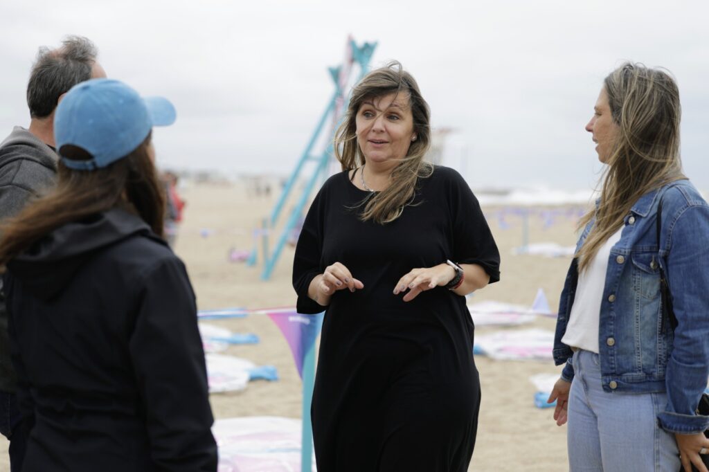 La subsecretaria de Turismo bonaerense, Soledad Martínez, encabezó la inauguración de dos nuevos paradores Recreo.