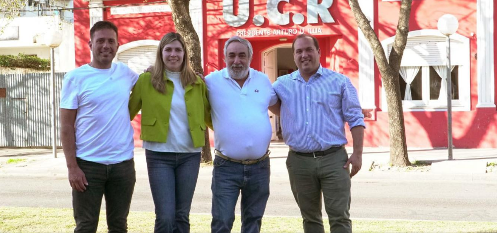 Los intendentes de Trenque Launquen, Francisco Recoulat, y de Pellegrini, Sofía Gambier, reclamaron por obras en rutas nacionales.