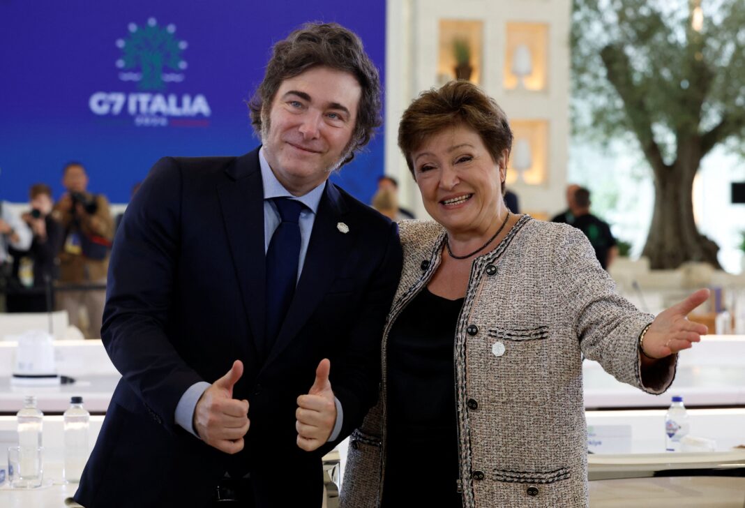 La titular del FMI, Kristalina Georgieva, volvió a elogiar a la administración libertaria por el “sólido programa económico”.