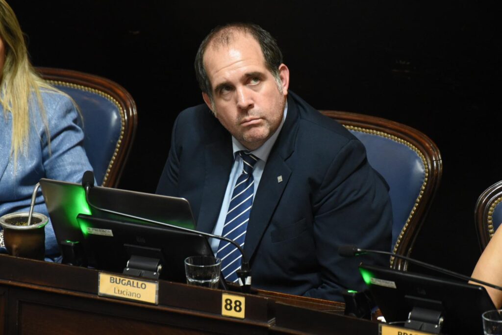 Presupuesto 2025: el diputado Luciano Bugallo fue uno de los legisladores que salió a responderle a Bianco.