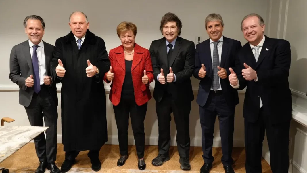 Milei y Georgieva acuerdan los pormenores de un nuevo programa financiero en vísperas del regreso del equipo técnico del FMI a la Argentina.