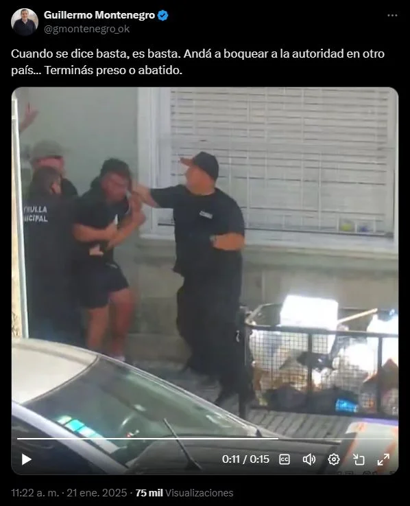 Desalojos en Mar del Plata: la controvertida publicación que desató feroces críticas hacia el intendente Guillermo Montenegro.