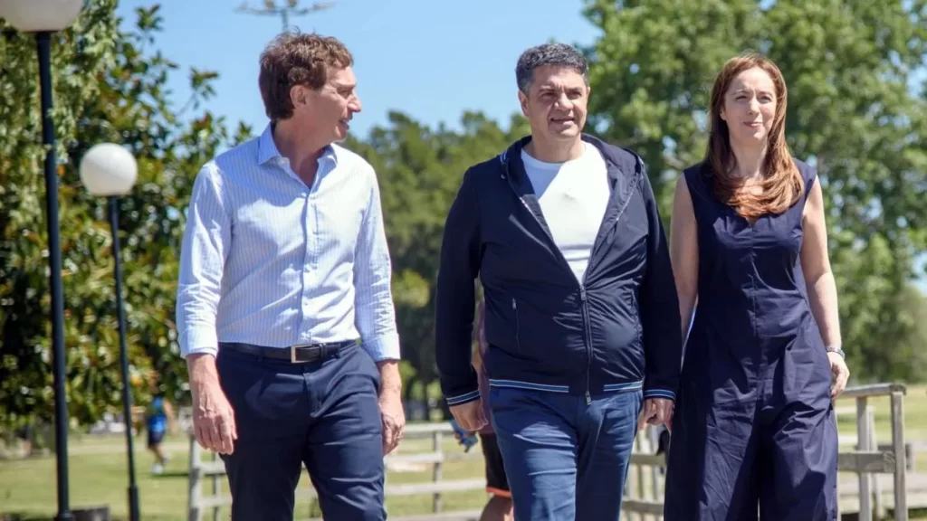 Jorge Macri, Diego Santilli y María Eugenia Vidal lideran las internas dentro del PRO. 