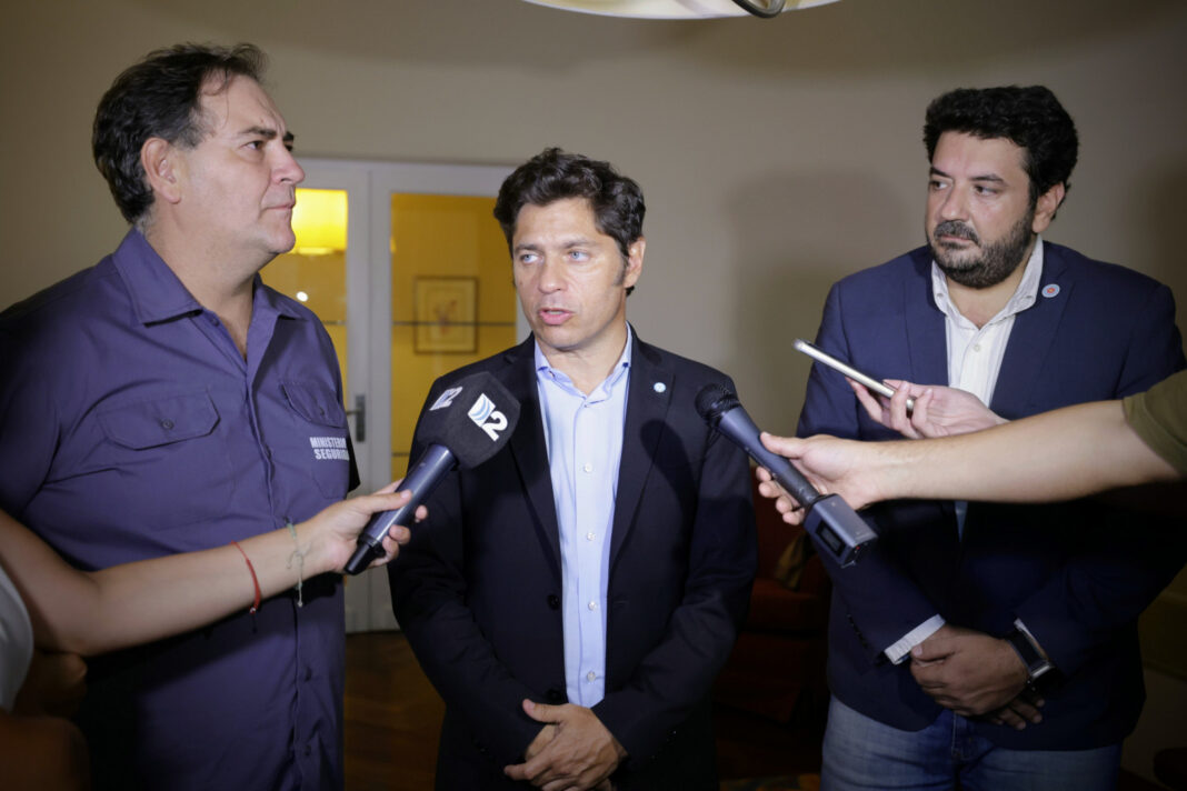 Tras cancelar su acto político, el gobernador Axel Kicillof se reunió con la familia de Matías Paredes, el joven asesinado a manos de la policía bonaerense en Mar del Plata.