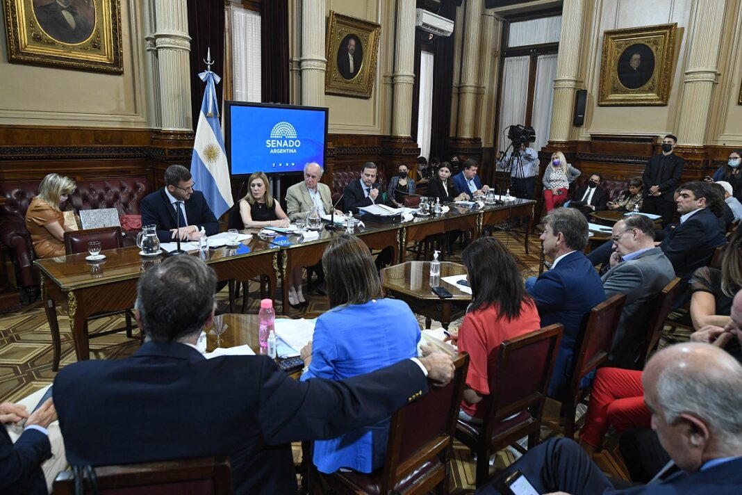 Las comisiones de Asuntos Constitucionales, Justicia y Asuntos Penales del Senado debaten este miércoles la suspensión de las PASO y la ley de reincidencia delictiva. Los detalles.