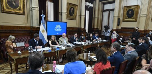 Las comisiones de Asuntos Constitucionales, Justicia y Asuntos Penales del Senado debaten este miércoles la suspensión de las PASO y la ley de reincidencia delictiva. Los detalles.